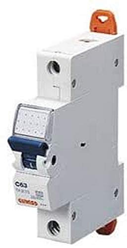 GEWISS - GW90022 - Interruttore Magnetotermico Compatto - Mtc 45 - 1P+N Curva C 2A - 1 Modulo