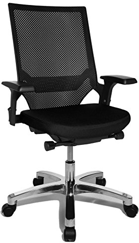 Topstar Bürodrehstuhl, Trevira CS, Schwarz, one Size