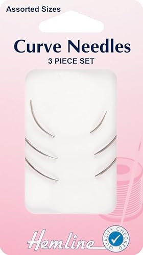 Hemline - Agujas de Costura curvadas (3 Unidades)