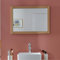 Miroir Salle de Bain en Bois L50 x H70 Atoll