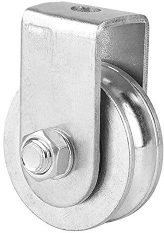 0.3 Tons Loading Single Pulley Block Swivel Pulley Roller Lifting Wheel for Wire Rope (Half-Pack acyclic Bearing)