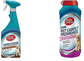 Simple Solution Hardfloors Pet Stain and Odour Remover + Carpet Freshener