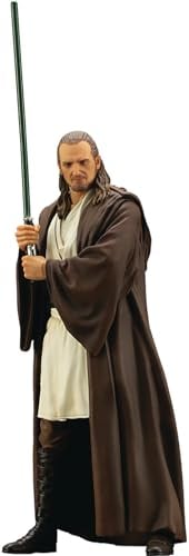 Star Wars Phantom Menace Qui-Gon Jinn Artfx + Statue