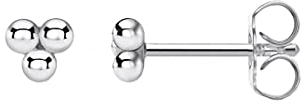 Thomas Sabo Einzel Ohrstecker Kugeln silber 925 Sterling Silber H2140-001-21