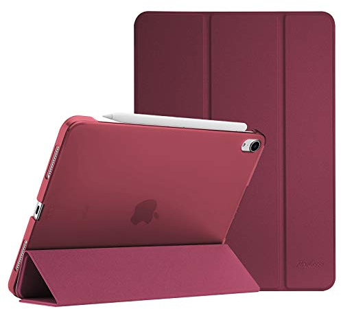 ProCase Hülle für iPad Air 11 Zoll (M3/M2 2025/2024),iPad Air 6/5/4 Gen 10,9 Zoll (2022/2020),Schutzhülle Smart Case Cover -Wein