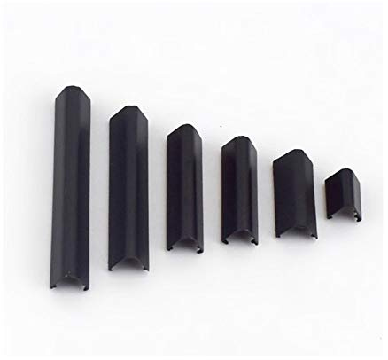 10 STÜCKE 10-60mm Metallgurt Schwanz Clip Schnalle Hosenträger Gürtel Schwanz Clip Brieftasche Leder Stopper Schnalle Schnalzeln Ende DIY Zubehör
