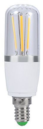 Yuecoom Vintage Glühbirnen, 3W 12V E14 LED Kronleuchter Licht Warmweiß Vintage Style Filament Lampe(3W-Warmweiß)