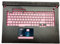 fqparts Replacement La Coque Coquille Autour du Clavier C Coquille pour for ASUS for ROG Strix Scar III G531GW Noir Petite Touche Entrée