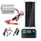 Panneau solaire monocristallin 220 V 220 W - Kit de panneau solaire avec chargeur 60ASOL - Régulateur de charge photovoltaïque - Fonctionne à l'énergie solaire pour caravane, camping-car