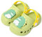 SMajong Zoccoli Sabot Bambini Antiscivolo Scarpe da Giardino Ragazzi Ragazze Estate Sandali da Spiaggia Carino Ciabatte Pantofole Verde 25/26 EU