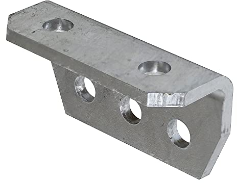 meinAnhängerersatzteil Achsstoßdämpferhalter Befestigungswinkel für Stoßdämpfer von Pkw Anhänger