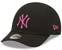 New Era New York Yankees MLB League Essential Black Pink 9Forty Infant Cap - Infant
