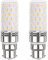 Akynite B22 LED Corn Light Bulb 12W Warm White 3000K 1450LM, AC 230V, Large Bayonet Fitting, Equivalent B22 100W Halogen, BC LED Corn Ceiling Light Bulb, Not Dimmable, 2PCS