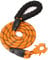 GEIT 2/4/5/6FT Dog Leash, Heavy Duty Rope Leashes, Reflective Nylon Pet Lead with Aluminum Quick Release/Locking Tactical Frog Clip for Small Medium and Large Dogs, Orange, 1/2 inch