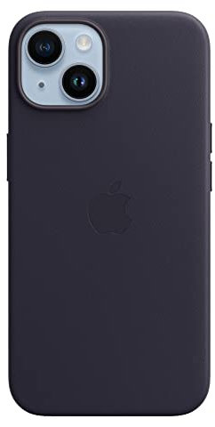 Apple iPhone 14 Leather Case with MagSafe - Ink 