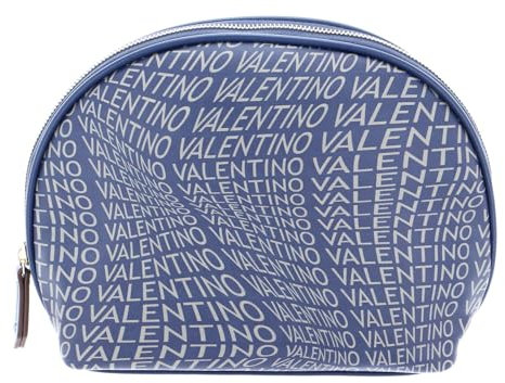 VALENTINO Samosa Cosmetic Case Blu/Grigio