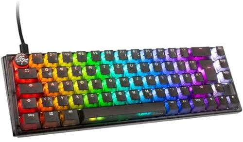Ducky One 3 Aura Black SF Gaming Tastatur, RGB LED - Kailh Jellyfish Y