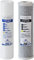 Aquati Set of 2 Replacement cartridges 5 Micron Sediment Water Filter & Activated Carbon Block 10