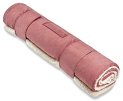 Wolters Cat & Dog Reisedecke Vagabund mit Schaffell-Imitation rost