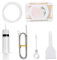 Fridge Emptying Dredger And Cleaning Set 6Pcs Fridge Drain Hole Cleaning Tool 59 Inch Long Flexible Drain Pipe Cleaning Brush Deodorizer Box Freezer Cleaning Kit Fridge Cleaner