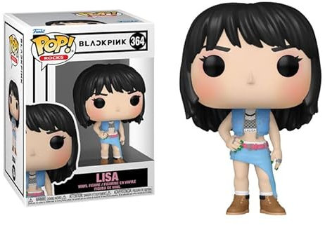 Funko Blackpink + Protector: Pop Rocks Vinyl Figure (Bundled with ToyBop Box Protector Collector Case) (Lisa)