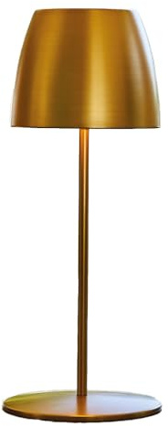 Lumisky Tischleuchte, kabellos, LED, warmweiß, dimmbar, Orlum, Höhe 30 cm, goldfarben