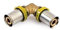 Gomito 90 gradi a pressare per tubo Gas (16x16)