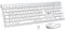 iClever Set tastiera e mouse wireless 2.4G, ricaricabili USB-C, dimensioni originali, sottile, resistente, per Windows 7/8/10, Mac OS