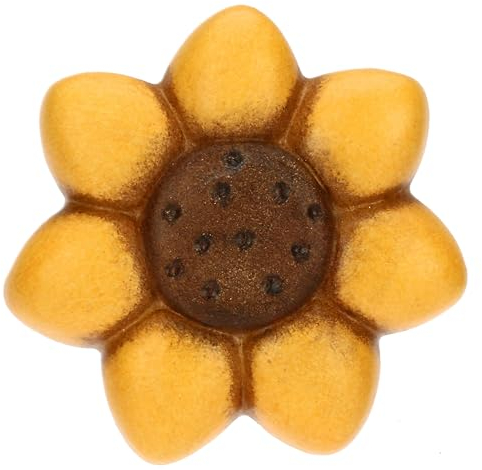 THUN Magnete con girasole in ceramica Country