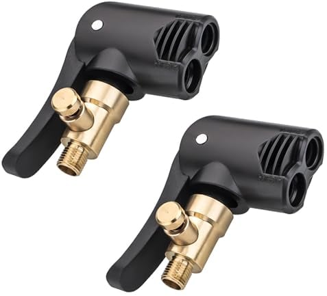 ZUOQIANG 2 Stück Autoventil Hebelstecker, Adapter Französisches Ventil, Autoventil Adapter, Adapter Französisches Ventil auf Auto, Ventiladapter Französisches Ventil für Auto, Moto, Reifenfüller