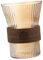 TOPBATHY Verres À Brosse À Dents Gobelet De Salle De Bain en Verre Multi-usages Rinçage Boisson Verres De Luxe pour Salle De Bain