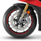 labelbike - Klebestreifen 17 Offizielle Lizenz Honda Motorradfelgen Radaufkleber - Rot