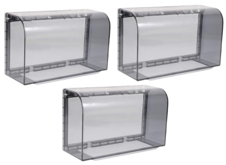 KONTONTY Copertura Per Quadro Elettrico Doppio Slot Protezione Adesiva Per Presa Interruttore Esterno Copertura Resistente Alle Intemperie Per Scatola Elettrica