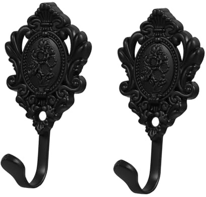 Cabilock 2pezzi Gancio Da Parete Per Borsa Appendiabiti Da Parete Attaccapanni Vintage Ganci Per Giacche Gancio Per Cappelli