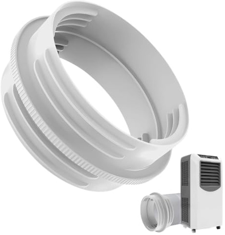 Klimaanlagen Abluftschlauch Anschluss,Schlauchkupplung für Klimaanlagen,Tragbare Klimaanlage Rund Schnittstelle,Klimaanlagen Abluftschlauch Adapter für 130mm innen/150mm außen