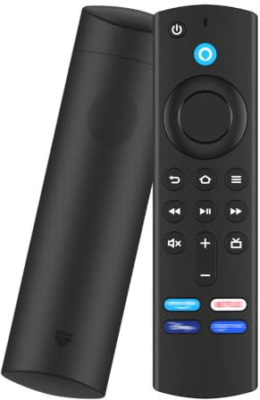 Replacement Voice Remote compatible with AMZ Smart TV Stick & Cube | 4K & 2nd/3rd Gen Support, Smart TV Compatible, Insignia & Pioneer Fit, Voice Function, Multi-Gen Compatible