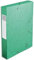 Exacompta - Réf. 16003H - 1 boîte de classement avec élastiques CARTOBOX - Livrée à plat - Dos de 6 cm - Carte lustrée 7/10ème - 600g/m² - Dimensions 25x33cm - Format à classer A4 - Coloris vert