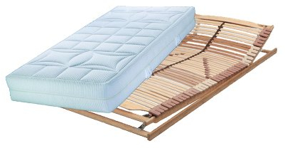 LUXUS-SET GreenLine bestehend aus: Malie Big Star XXL H4 5-Zonen Tonnentaschenfederkern-Matratze in Überlänge 90x220 cm im Härtegrad 4 / H4 plus Lattenrost PANDA-SUPERFLEX KF42 verstellbar in Überlänge 90x220 cm – sofort lieferbar