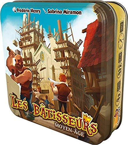 Asmodee – Reise- und Taschenspiel – Die Baumeister (französische Version)