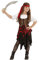 W WIDMANN MILANO Party Fashion - Kinderkostüm Piratin, Kleid, Kapitän, Freibeuter, Faschingskostüme, Karneval