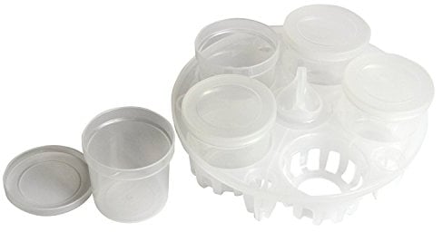 Instant Pot Yogurt Set Joghurt-Maker Becher, glas, farblos