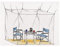 Basic Nature Moskitonetz Klassik Doppel, Mesh 225, Weiß, One Size