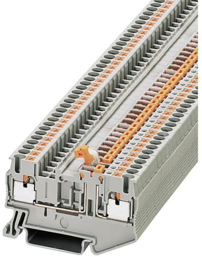 Push-In GUAGE-CIRCUIT BREAKING TERMINAL PIT 0.14-4 mm² PIT 2.5-MT Grey Phoenix Contact 1 Units