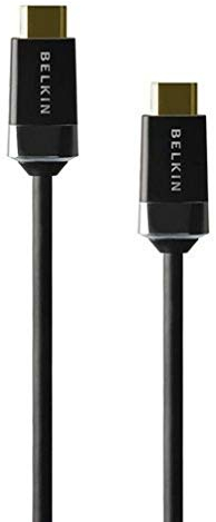 Belkin HDMI0018G-1M Cavo Placcato Oro High-Speed HDMI con Ethernet 4K/Ultra HD Compatible, 1 m