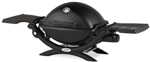 Weber 51010001 Q1200 Liquid Propane Grill, Black