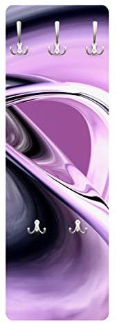 Bilderwelten Design Garderobe - Drifting - Rosa Pink, Größe HxB:105cm x 34cm