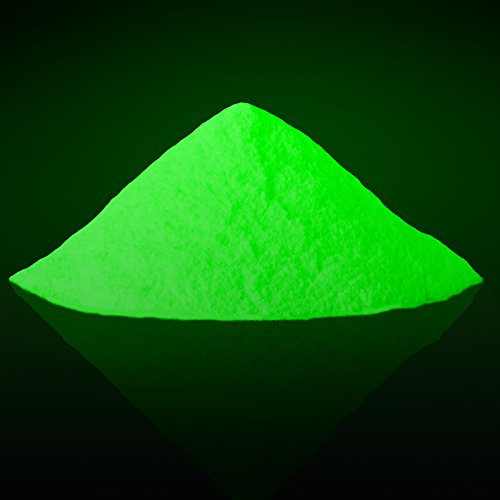 Glow in the Dark, nachleuchtend Pigmente 100 g – 10 Stunde Glow Time – super-grade Strontium aluminate Pigmente