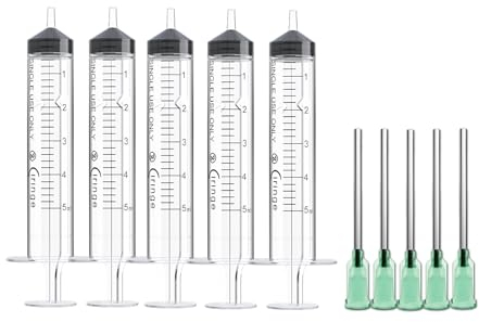 Ciringe 5 ml Syringe with 14G Green Mixing Kit - 5 Sets