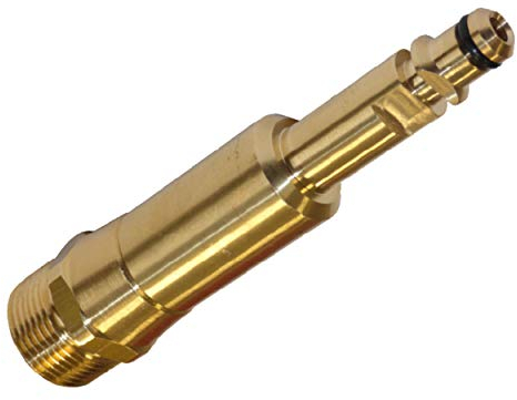 PremiumPlus!+ Adapter für M22 Hochdruckschläuche - Quick Click (Quick Connect) auf M22x 1,5 AG für Kärcher Hochdruckreiniger K2-K7 von ONE! - Made in Germany