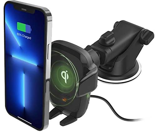 iOttie Auto SenseQi Charging Automatic Clamping Dashboard für iPhone XS Max R 8 Plus 10 W für Samsung Galaxy S10 E S9 S8 Plus Edge, Hinweis 9